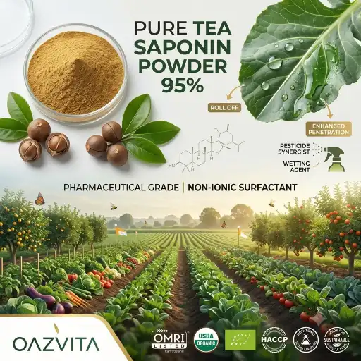 Tea Saponin Powder For Sustainable Agriculture Tea Saponin Powder For Sustainable Agriculture